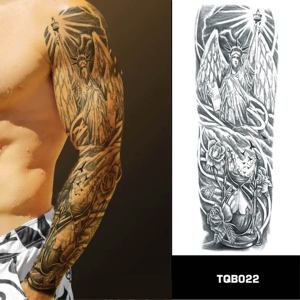 Tatuaje temporal sexy al por mayor/<span class=keywords><strong>manga</strong></span> de pegatinas de tatuaje <span class=keywords><strong>para</strong></span> mujeres y hombres - Product Image 1