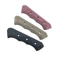 Accessoires de couteaux personnalisés, pièces de manche de couteau de poche de haute précision, échelles de couteau en micta CNC