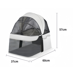 Tùy chỉnh trọng lượng nhẹ có thể gập lại <span class=keywords><strong>Pet</strong></span> Cat Dog xe đẩy thiết kế mới Teddy bé giỏ hàng cho sử dụng ngoài trời với điều chỉnh tính năng - Product Image 5