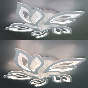 Lámpara de techo con anillo circular Led de acrílico moderno que cambia la luz de techo LED inteligente Lámpara de montaje empotrado Luz de techo moderna - Product Image 5