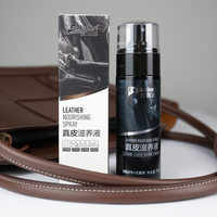 Spray Nettoyant et Nourrissant Écologique pour Cuir – Formule Liquide pour Cuir Véritable, Canapés, Sacs et Chaussures