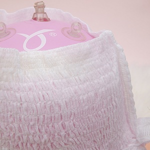 Pantalones Sanitarios de Algodón Transpirable con Super Absorbencia y Diseño con Alas para Protección Contra Fugas, Tejido Reciclado Ecológico para Mujeres Adultas Nocturnas - Product Image 3