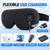 Masque chauffant pour les yeux personnalisé avec chaleur uniforme et rembourrage doux et confortable, pour la maison et le bureau, fournisseur OEM ODM et vente en gros