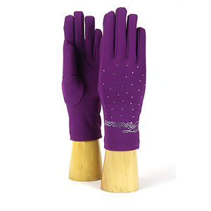 ผลิตในอิตาลี ถุงมือผู้หญิง ถุงมือแฟชั่น ถุงมือผ้าประดับเพชร เปล่งประกายและเหมาะสำหรับโอกาสที่หรูหรา เหมาะสำหรับ - Product Image 1