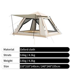 2024 Wholesale Promotion Instant <b>Pop</b> Camping Beach Outdoor Easy Set <b>up</b> Tent for Business - Product Image 2