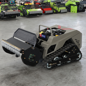 Tondeuse cylindrique pour désherbage de pelouses en pente, robot tondeuse RC à chenilles en caoutchouc, modèle populaire d'usine chinoise - Product Image 2