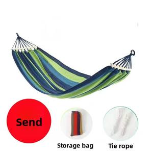 <span class=keywords><strong>Hamaca</strong></span> de malla de nailon, cama de red para dormir para patio al aire libre, porche, jardín, viaje, Camping, apto para niños - Product Image 3