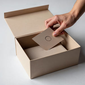 กล่องบรรจุเครื่องประดับปั๊มสีชมพูพร้อมโลโก้และรูปร่างกล่องออกแบบได้ตามต้องการ - Product Image 2