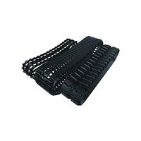 Chenille En Caoutchouc Pour Mini-Pelle Pièces De Machines De Construction