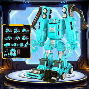 Offre Spéciale : Figurines d'action robotiques transformables en plastique, inspirées des films, grande taille, jouets de construction robot-voiture - Product Image 5