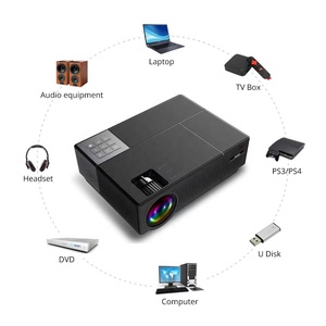 Proyector C770 Inteligente con Sistema Android 9.0, 1+8G, Portátil, Full HD 1080p, 4K, WiFi, 5G, BT, para Educación, Hogar, Cine, Aire Libre y Camping - Product Image 2