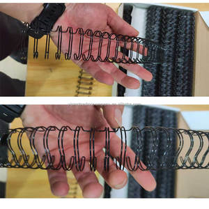 Filo per Rilegatura a Spirale Doppia <span class=keywords><strong>2</strong></span>:<span class=keywords><strong>1</strong></span> 25,4mm <span class=keywords><strong>1</strong></span> Pollice, Spirale a Doppio Anello <span class=keywords><strong>Wire</strong></span>-o - Product Image 3