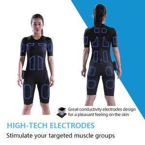Экономичный персональный домашний фитнес-костюм <span class=keywords><strong>EMS</strong></span> для легкого движения кожи, тела, одного сухого электропитания, без аккумулятора - Product Image 2