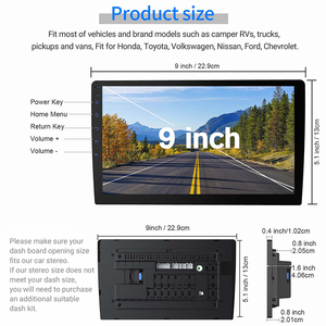 Chúng tôi de vận chuyển haudio CR09 4GB 64GB 7 9 10 inch 2 din đài phát thanh xe GPS navigation Stereo Android FM tự động đài phát thanh đa phương tiện cho xe hơi - Product Image 6