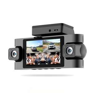 Cámara DVR para Auto con Pantalla de 3 Pulgadas, 4K+1080P*3, WIFI, GPS, 4 Lentes, Sensor <span class=keywords><strong>G</strong></span>, Grabador de Video, Monitor de Estacionamiento, Caja Negra, APP/<span class=keywords><strong>APK</strong></span> - Product Image 1