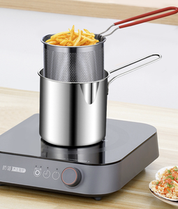 Custom Restaurant Standard Non Stick <b>Cookware</b> Korean Stainless Steel Cooker Pot Soup Pot Deep Frying Pot - Product Image 4