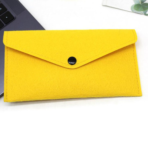 Étui à lunettes en feutre sur mesure, portable et résistant à la pression, style coréen minimaliste - Product Image 5