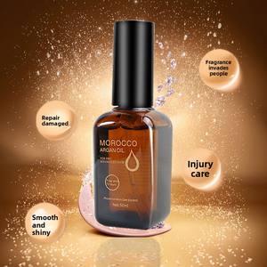 Aceite Capilar de Argán y Nueces Marroquíes Luo Dai Shi, Tratamiento sin Enjuague para Cabello Rizado, Mejora el Frizz, Tipo de Cabello Universal, Modelo 01 - Product Image 4