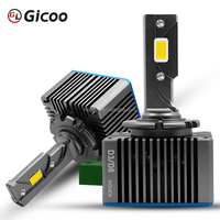 Faros LED Serie D de Alta Potencia de 110 W, HID IP67 CSP de Aluminio, 12 V, Nuevos, 6000 K, 20000 LM, Turbo