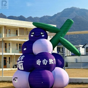 Racimo de <span class=keywords><strong>Uvas</strong></span> Inflable Gigante con Luces LED, Decoración Realista de Frutas para Festivales Gastronómicos, Activación de Marca, Exposiciones, Fiestas, Promoción Minorista - Product Image 5