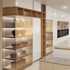 Fournisseur d'armoires de cuisine Cuisine en bois prêt à monter Nouvelles armoires de cuisine Cuisine Conception en bois sur mesure pour les cuisines - Product Image 6