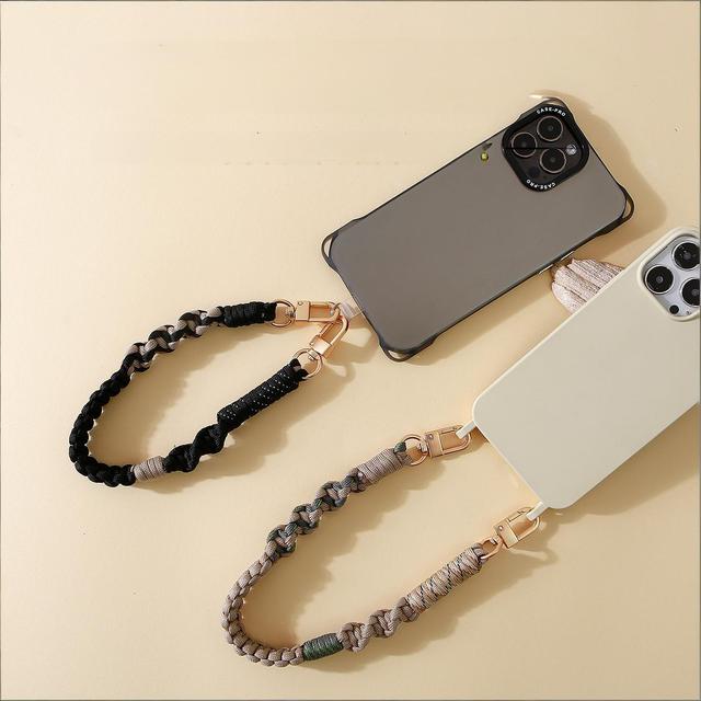 Personality Trend Fashion Trend High-end Original Design Paracord Hand-Woven  Straps PHones Anti-Lost Portable Universal