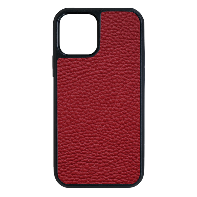 Wholesales Genuine Leather Handmade Cell Phone Case Custom Logo Pebble Leather Protective Cover for iphone Series-Christmas Gift