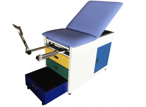 MT medico ospedale letti ostetrici esame tavolo staffe visita ginecologica letto per la vendita - Product Image 5