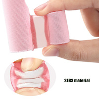Séparateur d'orteils en gel de silicone réglable, correcteur d'hallux valgus, écarteur, redresseur, soulagement de la douleur, soin des pieds