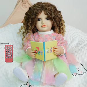 Poupée Bébé Reborn Intelligente en Silicone et Plastique, Jouet Multifonctionnel qui peut Secouer la Tête, Mouvoir les Mains, Parler, Enregistrer et Interagir - Product Image 5