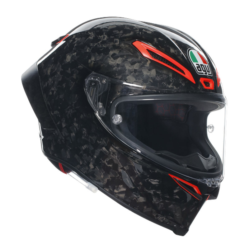 agv pista alibaba GP RR Performante Carbon/Lime Helmet 2XL aided by the innovative profile of the rear PRO spoiler AGV Pista GP RR Acqua