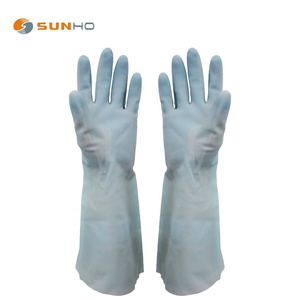 Gants en latex de caoutchouc imperméables de qualité alimentaire pour la cuisine, l'été et l'hiver, pour le nettoyage et la vaisselle, gants en silicone - Product Image 2