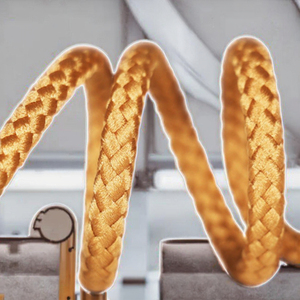 เชือกผูกรองเท้ากีฬาลำลองสีล้วนรองเท้าผ้าฝ้ายหยาบและผ้าลินิน GON22 - Product Image 3