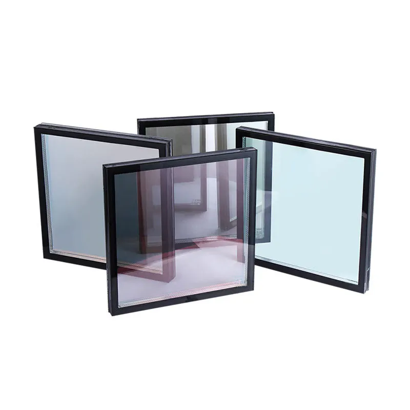 نوافذ مزججة مزدوجة ذات زجاج عازل لوحة الزجاج المنخفض على شكل e، زجاج عازل فراغي مُقسى