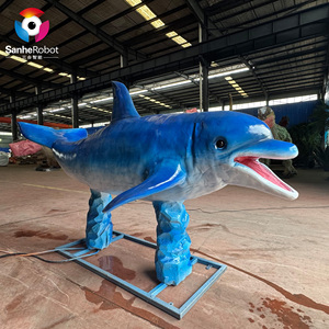 3D trong nhà/ngoài trời cơ khí animatronic gai cá heo biển mô hình động vật cho trung tâm mua sắm không gian công cộng phiêu lưu công viên - Product Image 3