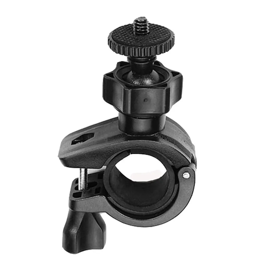 Wholesale Plastic O Shape bicycle Bike holder bracket clip with 1/4 screw head for Gopros Heros 10 9 8 7 6 5/4/3+ Action Cameras