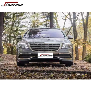Kit de carrosserie de conversion de modification automobile pour Benz <span class=keywords><strong>Classe</strong></span> <span class=keywords><strong>S</strong></span> W221 2007 2008 2009 <span class=keywords><strong>2010</strong></span> 2011 à style Maybach W222 Pare-chocs avant arrière - Product Image 4