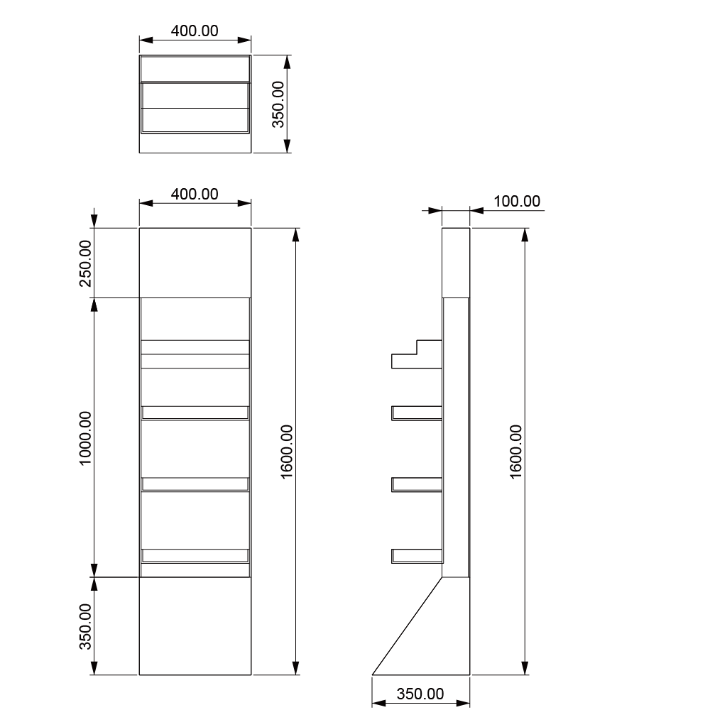 Apache Custom Single-Sided PVC Sports Product Display Stand for Gyms Shelves for Outdoor Product Stores and Supermarkets — view 2
