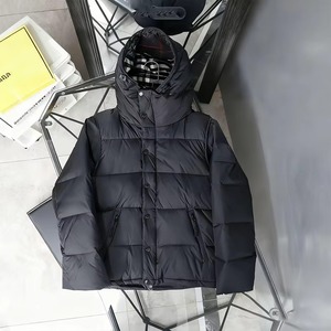 Veste d'<span class=keywords><strong>hiver</strong></span> pour homme, imperméable et coupe-vent, en duvet épais, avec manches amovibles et capuche assortie - Product Image 3
