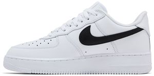 <span class=keywords><strong>Nike</strong></span> Air Force 1 Low White Black Supreme Box Logo Chaussures de basket-ball décontractées unisexes - Product Image 1