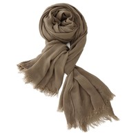 Yibaoli Factory Supply 95 Colors Long Scarf Extra-Large Size Natural Wrinkle Headscarf Summer Quick Dry Modal Rayon Hijab