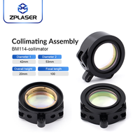 [Haute qualité] ZPLASER pièces d'équipement laser optique D37-F100 lentille d'assemblage de mise au point et de collimation collimateur pour BM114