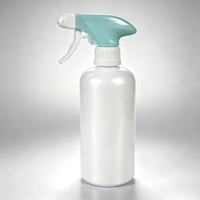 Vente en gros de cosmétiques, flacon personnalisable avec flacon PET coloré 28/410, capacité de 200 ml avec pulvérisateur à gâchette tout plastique