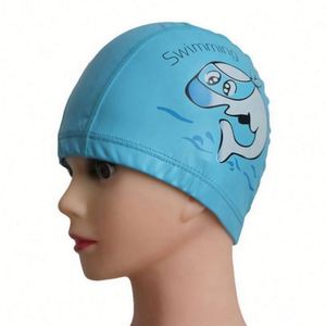 Bonnet de bain universel en nylon hautement élastique, confortable pour les femmes, couleur unie, marque Usa Mairun, modèle Usa 823 - Product Image 6