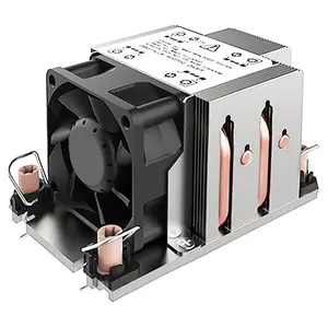 低价优质1U 2U 3U 4U DC铜基安全防火中央处理器冷却器LGA4189散热器风扇和冷却