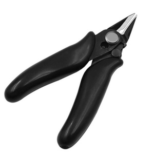 Cuchillo de Corte Lateral de Precisión de 3.5 Pulgadas, Cuchillo Pequeño para Alambres con Bloqueo, para Alambres, Manualidades, <span class=keywords><strong>Gunpla</strong></span>, Modelismo - Product Image 1