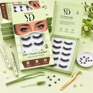 En gros, <span class=keywords><strong>Cils</strong></span> 3D Faux Vison Naturels Sans Cruauté Animale, Effet Demi-Oeil de Chat Foxy Lift, Bande en Coton Ultra-Fine, Légers, Réutilisables, Véganes, Fins - Product Image 3