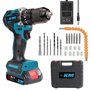 <span class=keywords><strong>Perceuse</strong></span> à <span class=keywords><strong>percussion</strong></span> KM 10mm/13mm 18V Outils électriques à impact à vitesse variable <span class=keywords><strong>Perceuse</strong></span> <span class=keywords><strong>visseuse</strong></span> électrique - Product Image 2