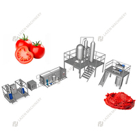1 ~ 10 Ton/Uur Saus Tomatenketchup Maken Machine Pasta Productielijn Fruit Jam Maken Machine