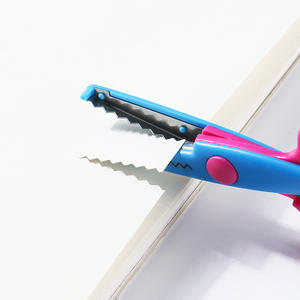 Forbici di carta per cancelleria creativa Album fai da te forbici in pizzo forniture per il taglio dell'ufficio - Product Image 1